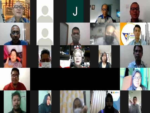 Peserta pelatihan enhaii iso 45001